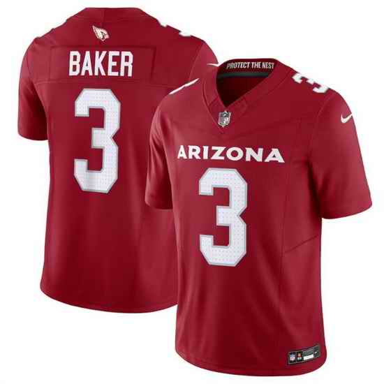 Youth Arizona Cardinals 3 Budda Baker Red Vapor Untouchable F U S E  Limited Stitched Football Jersey